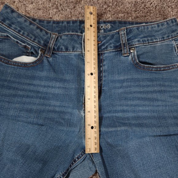 Maurices Blue Jeans Womens Sz 10 Reg Mid-Rise Light Blue Denim Pants - Picture 6 of 16